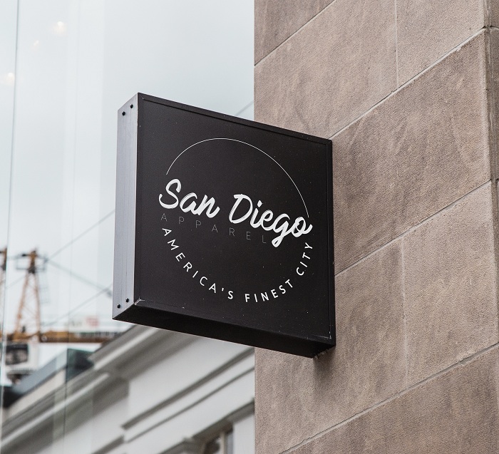 Custom Projecting Wall Signs for San Diego