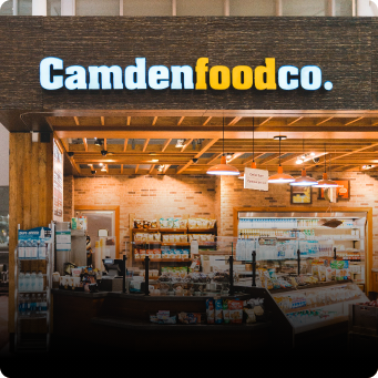 Custom Business Signs for Camdenfoodco